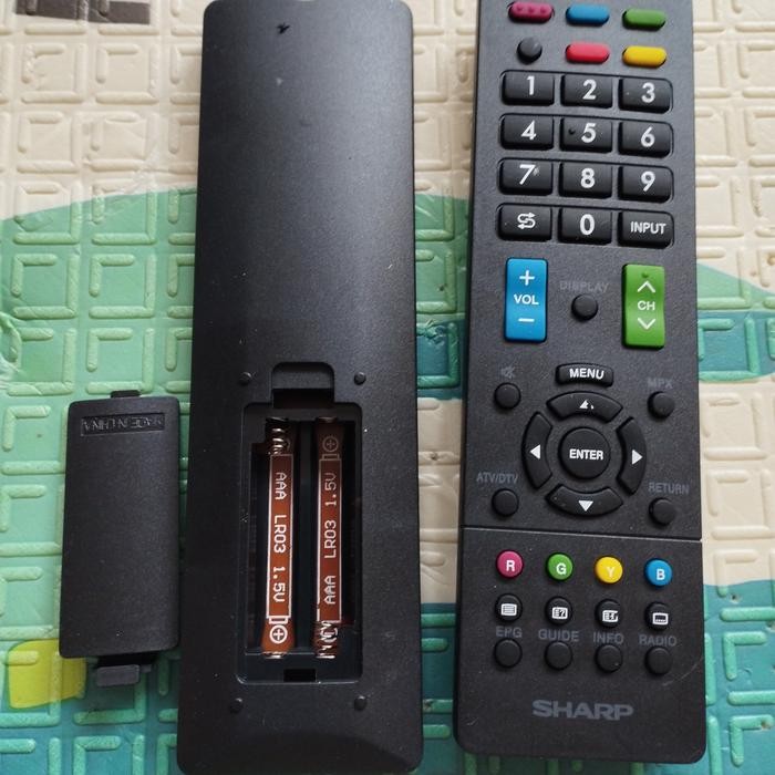 Remote Remot Tv Sharp Aquos Original