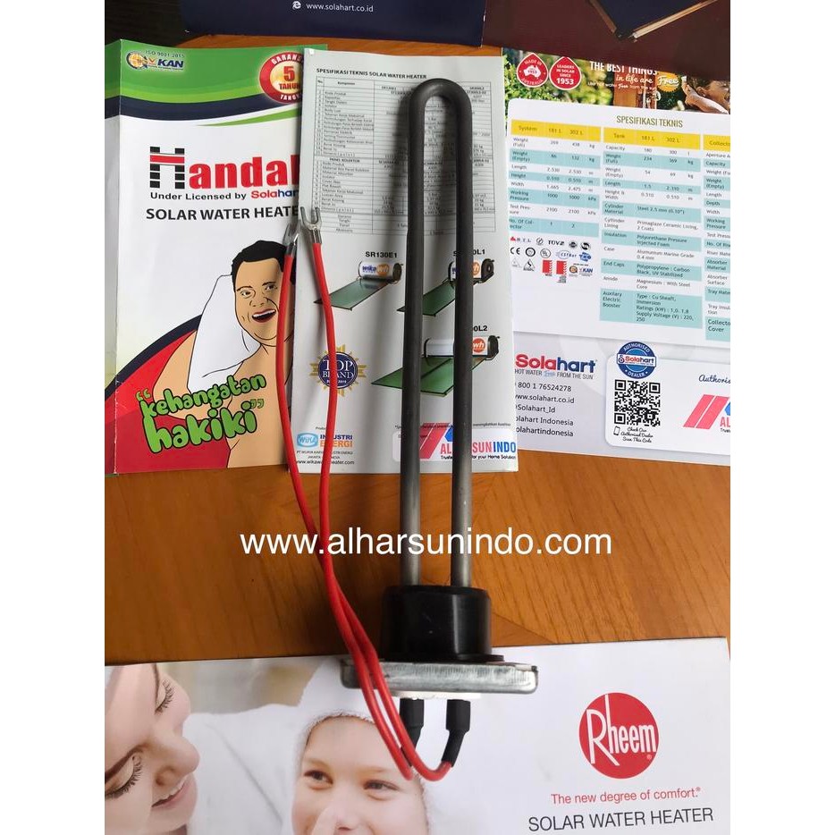 Element Solahart Wika Pemanas Air Tenaga Surya 1500 Watt