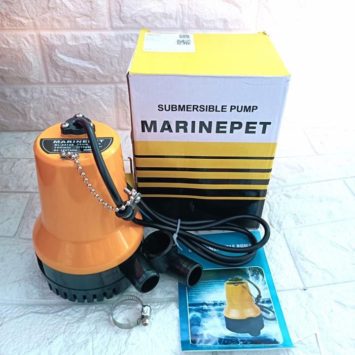 pompa submersible DC 12V 70l/menit manire submersible pump DC 12v 24v