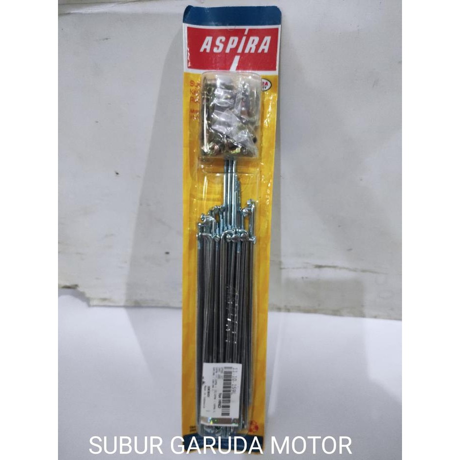 JARI JARI SUPRA X 125 OLD KARISMA REVO BLADE VELG BELAKANG MERK ASPIRA