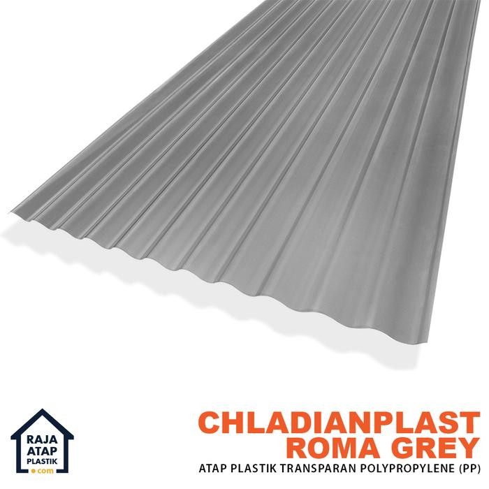 DISKON Atap Fiber Gelombang Transparan Bening Skylight