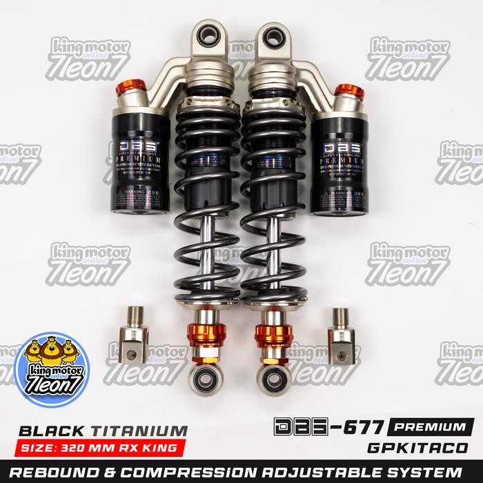 Shock DBS Premium 677 GP Kitaco 320 RX King Tiger W175 CB100 Verza GL