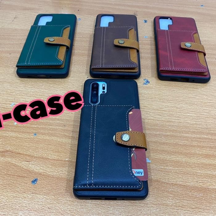 Leather Case Huawei P30 pro Flip Cover Wallet Caseme - dompet p30 pro