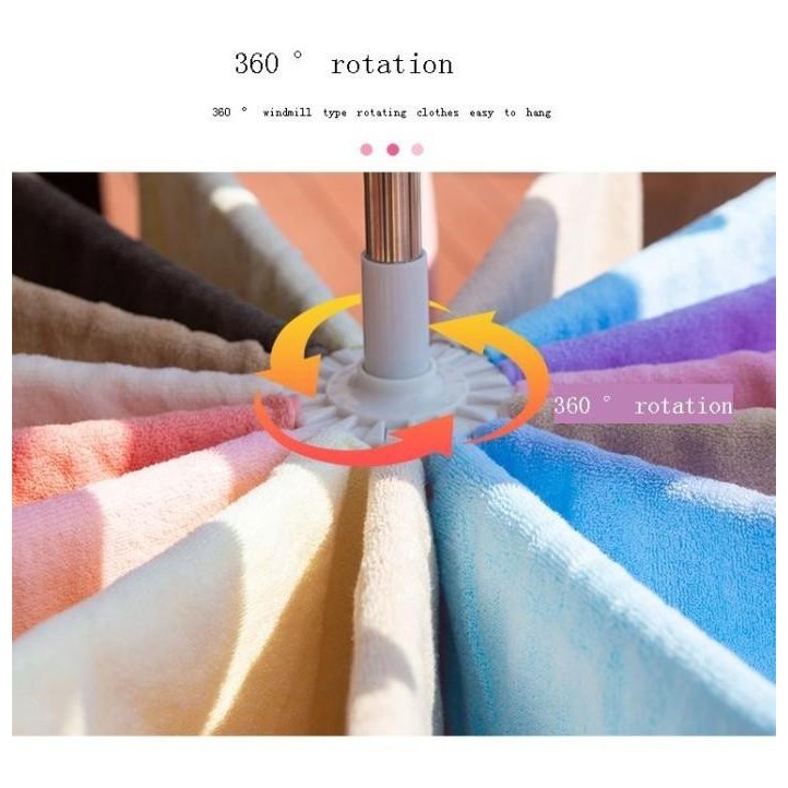 Ikea Livien - Jemuran 3 Tingkat Gantung Baju Bayi Handuk Jepit Kaos Kaki Rak Laundry