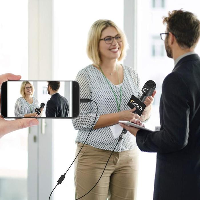 COMICA CVM-XLR-UC XLR TO USB TYPE-C AUDIO CABLE FOR SMARTPHONE