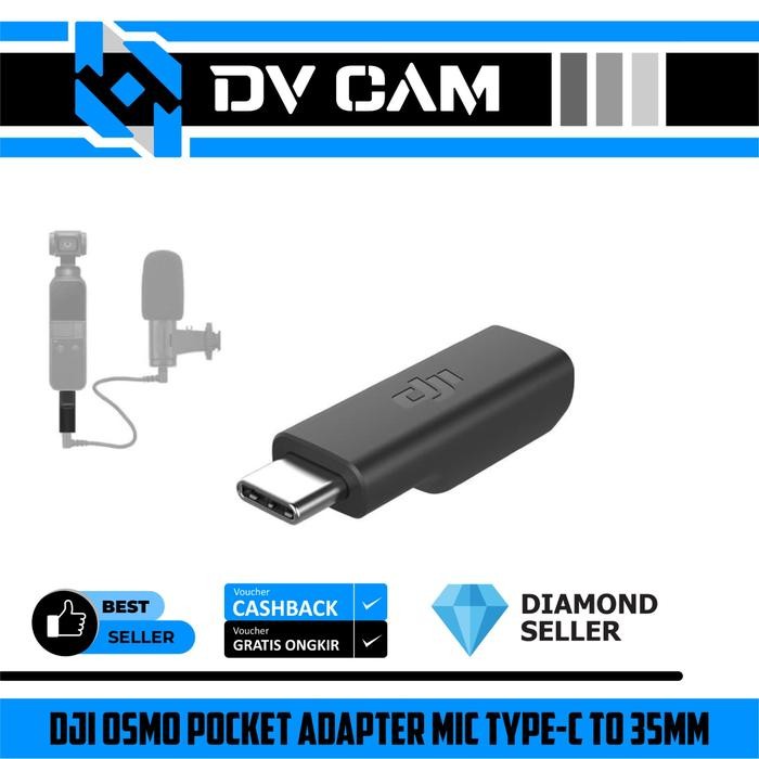 DJI OSMO POCKET ADAPTER MIC TYPE-C TO 35MM ORIGINAL DJI