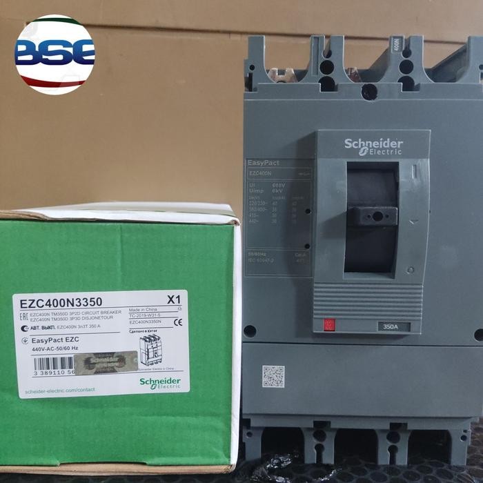 Limited Mccb Schneider Ezc400N 350A 3P Schneider Terlariss 