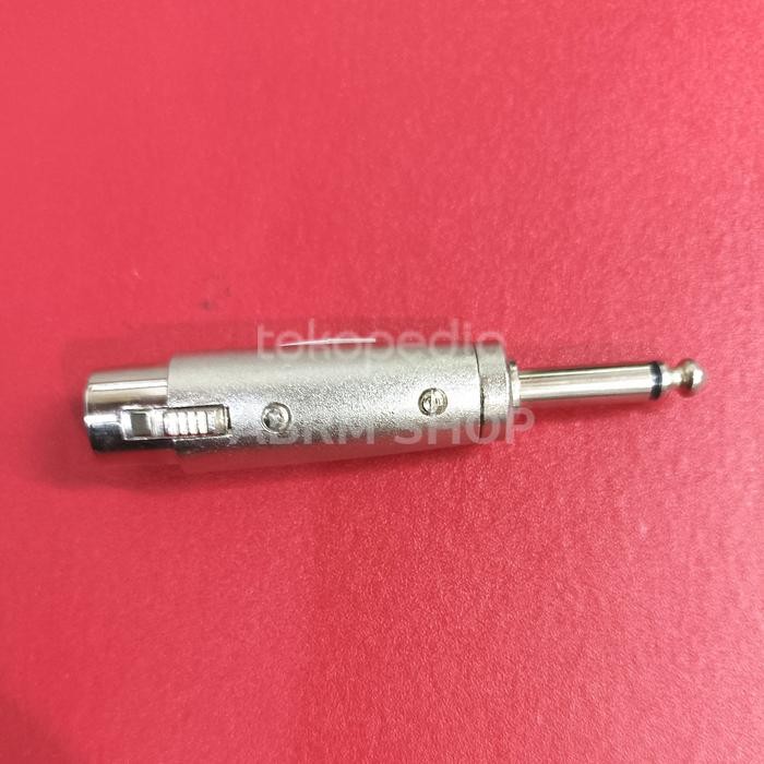 CANON FEMALE TO AKAI MONO CONVERTER CANON TO AKAI XLR FEMALE TO AKAI