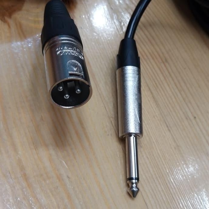 KABEL CANON MALE TO TS MONO 50M