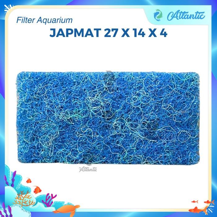 JAPMAT JAPANESE MAT MEDIA FILTER KOLAM DAN AQUARIUM 30 X 50 X 4 CM