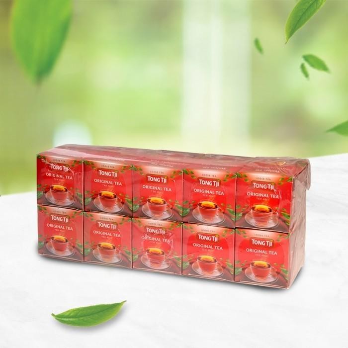 

Promo Tong Tji 50 Gram, Original Tea ( Teh Seduh/Loose Tea ) Per Slop 10 Pcs Termurah