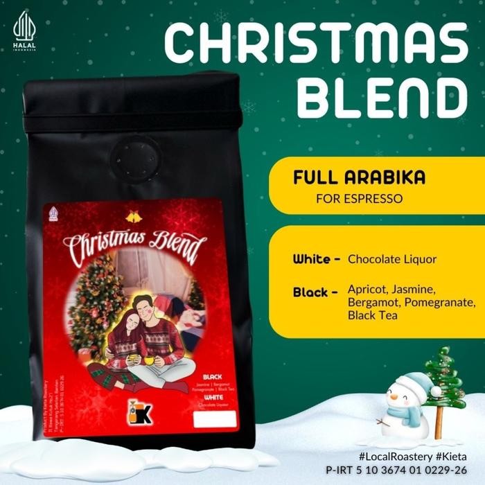 

Kieta Roastery - Biji Kopi Arabika Christmas Blend For Espresso