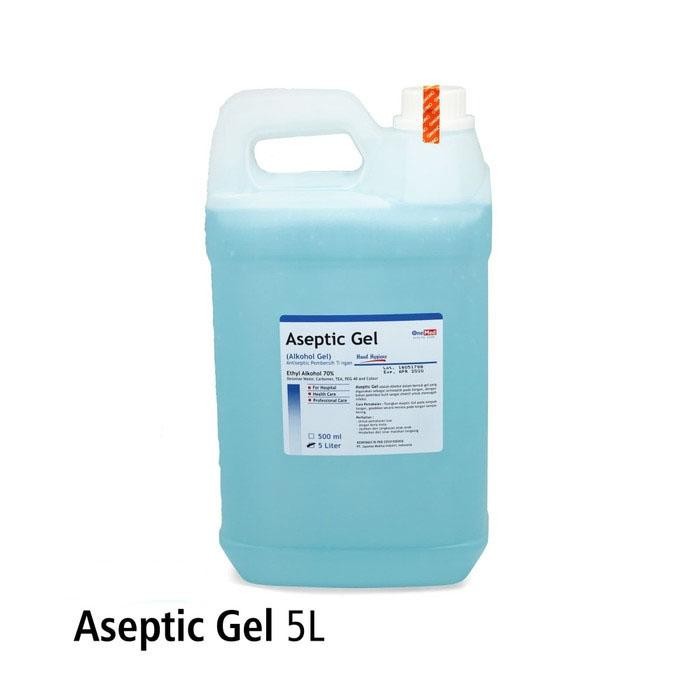 Terbaru Aseptic Gel Refill 5 Liter / Aseptic Gel Refil Onemed / Aseptic Gel / Aseptic Gel Hand