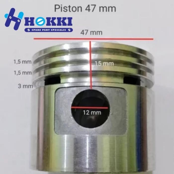 PISTON KOMPRESOR PORTABLE 47 MM