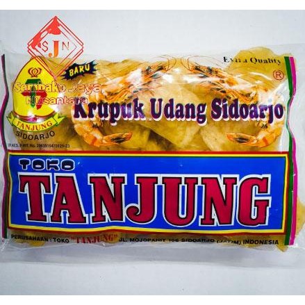 KRUPUK / KERUPUK UDANG TANJUNG KHAS SIDOARJO ASLI JAWA TIMUR 500GR