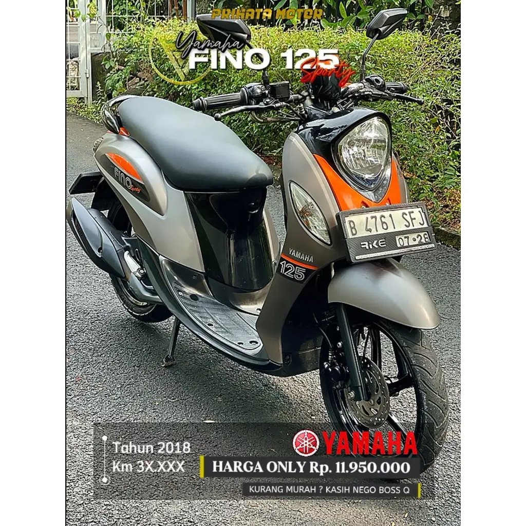 Yamaha FINO 125 Sporty 2018