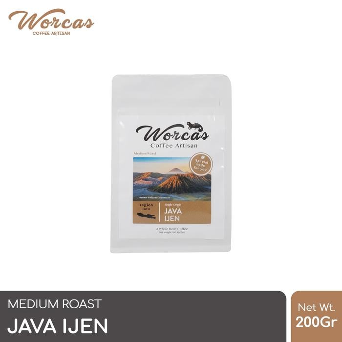 

Kopi Arabica Java Ijen 200 Gram Medium Roast (Biji/Bubuk)