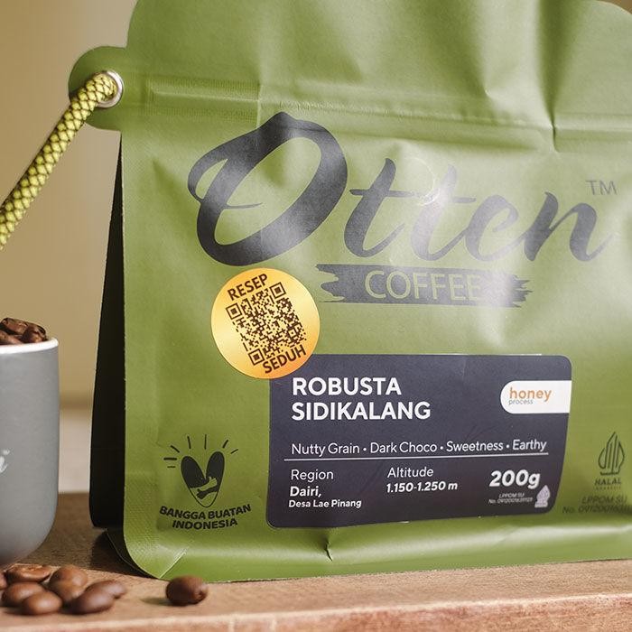 

Kopi Robusta Sidikalang 200g - Biji / Bubuk Kopi Otten Coffee