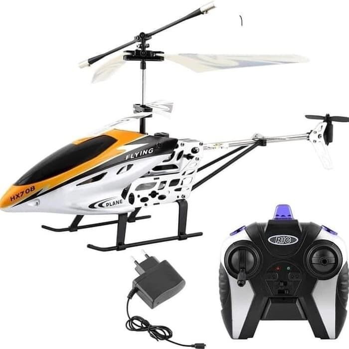 Mainan Anak Remote Control Helicopter Hx-708 Pesawat Terbang Hx 708