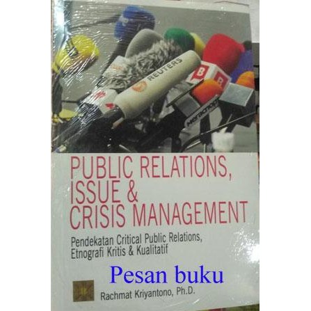 

Buku Public Relation, Issue & Crisis Management: