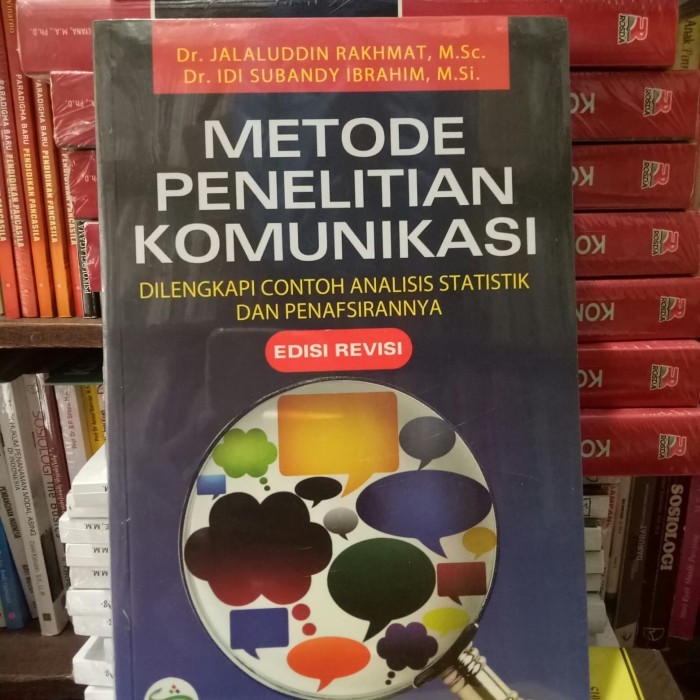 

metode penelitian komunikasi edisi revisi