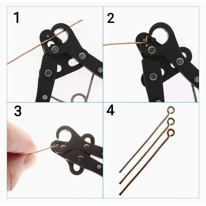 One Step Looper -1,5mm 2,25mm 3,0mm - Tang Eye Pin - 1 Step Looper