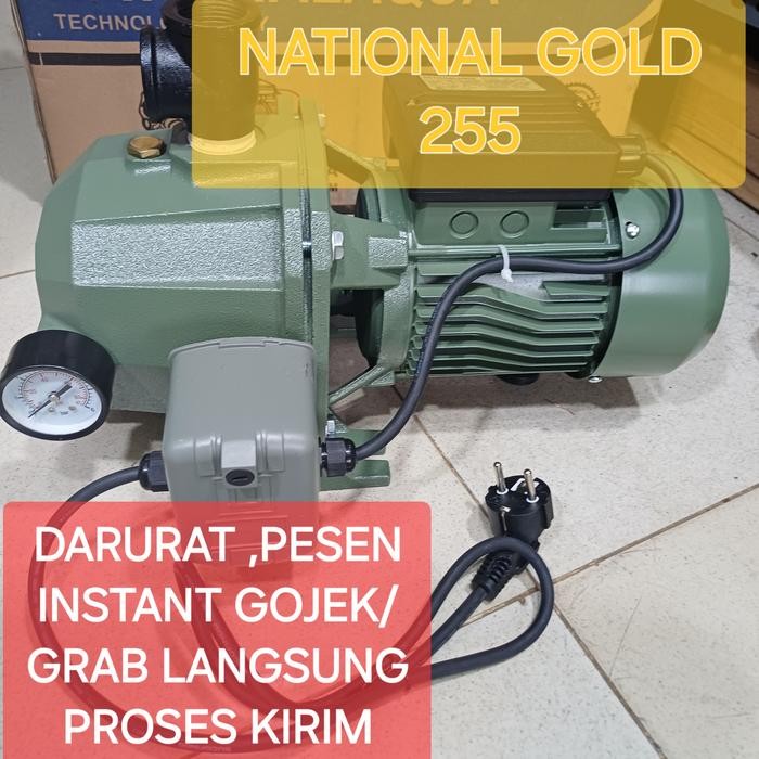 POMPA AIR JET PUMP NATIONAL GOLD DP 255 DAYA HISAP 30 METER