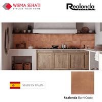Keramik 33x33 Made in Spain Keramik Lantai Dinding Realonda Bari Cotto GRLBRCM01P