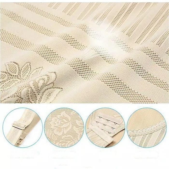 Korset Full Body Korset Terusan Slimming Suit Body Body Shaper