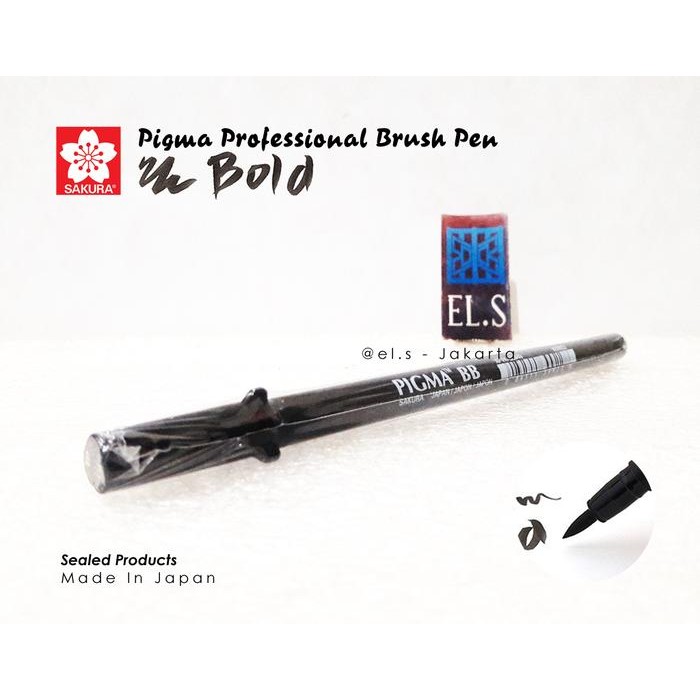 

Sakura Pigma Professional Brush Pen Bold