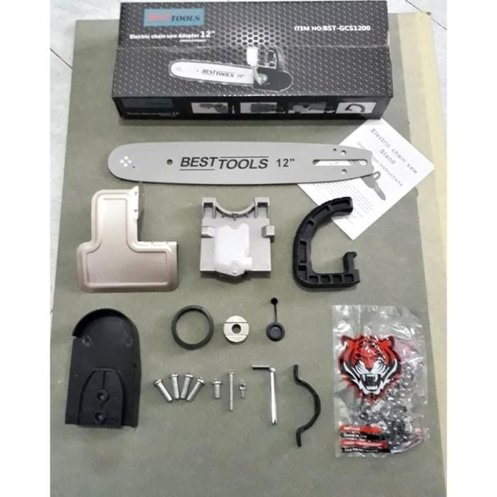 [Expert] ADAPTER CONVERTER CHAINSAW 12" ADAPTOR MESIN GERINDA 12 INCH