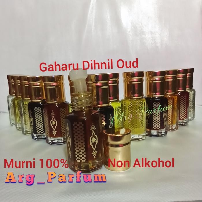 Minyak Gaharu Dihnil Oud Super Kental / Misik Gaharu Asli Original