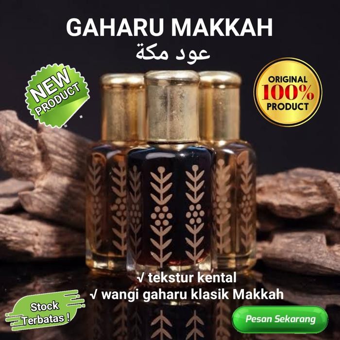 Minyak Wangi Gaharu Original Arab Saudi