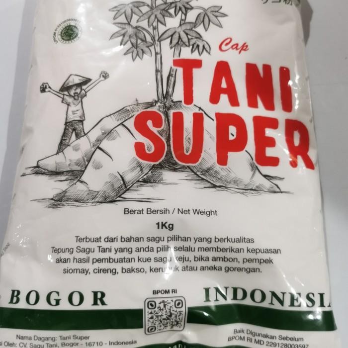 

(Expert) Tepung Sagu Tani SUPER kemasan 1kg