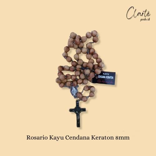 Rosario Kayu Cendana Keraton 8mm