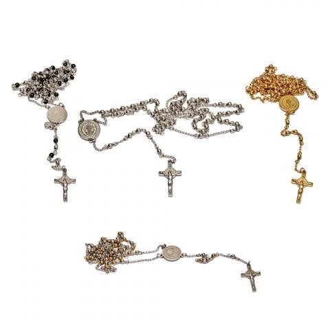 Rosario Titanium 4mm / Harces Santo Benediktus Yy