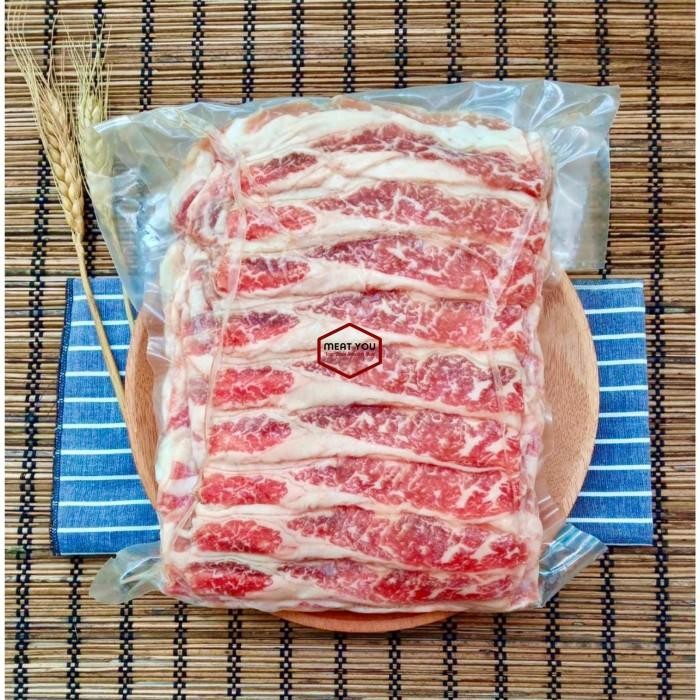 

(Expert) USA Premium Shortplate Beef / Daging Yoshi**ya Beef