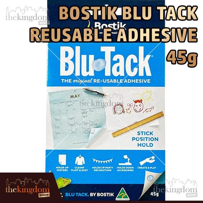 

Stok Baru Bostik Blu Tack Reusable Adhesive 45g Glue White Blue Lem Perekat