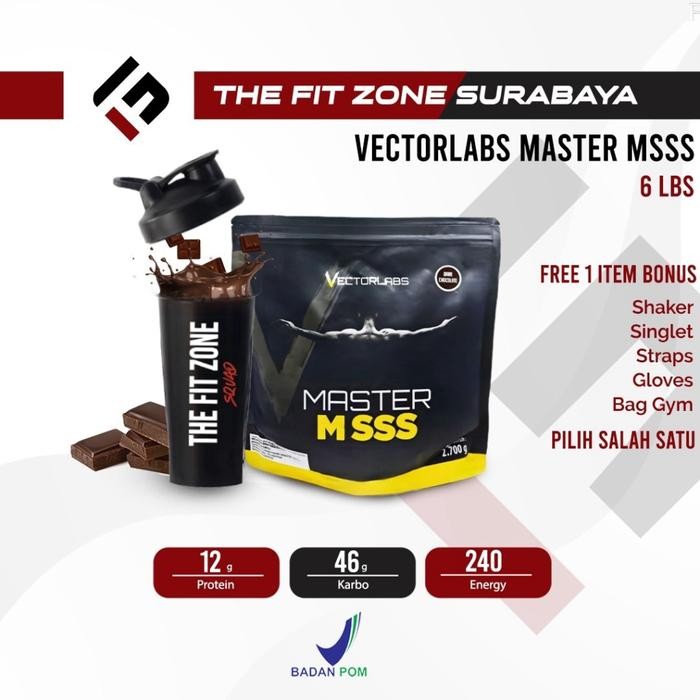 Vectorlabs Master Msss Gain 6 Lbs Susu Protein Amino Acid Added