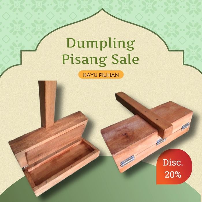 Alat Pemipih Pisang Sale Dumpling Pisang Geprek Cetakan Pisang Sale / Pisang Geprek - Kitchenware