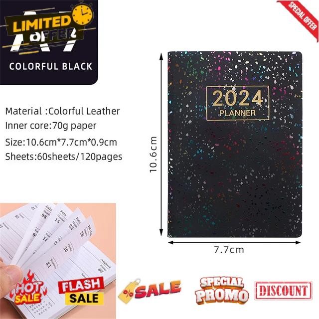

Termurah MINKYS Buku Catatan Harian 2024 Notebook Planner 365 Days Glitz - MK20 Diskon