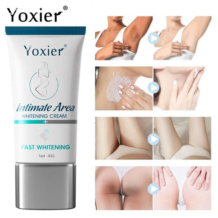 Yoxier Intimate Area Whitening Cream Memutihkan Area Sensitif Original