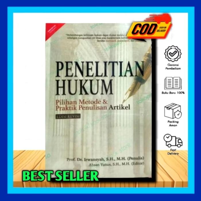 Terlaris PENELITIAN HUKUM PILIHAN METODE DAN PRAKTIK PENULISAN ARTIKEL - Prof. Dr. Irwansyah SH MH