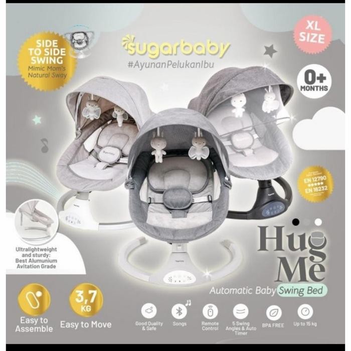 Sugar Baby Hug Ne Automatic Baby Swing Bed/Bouncer Baby