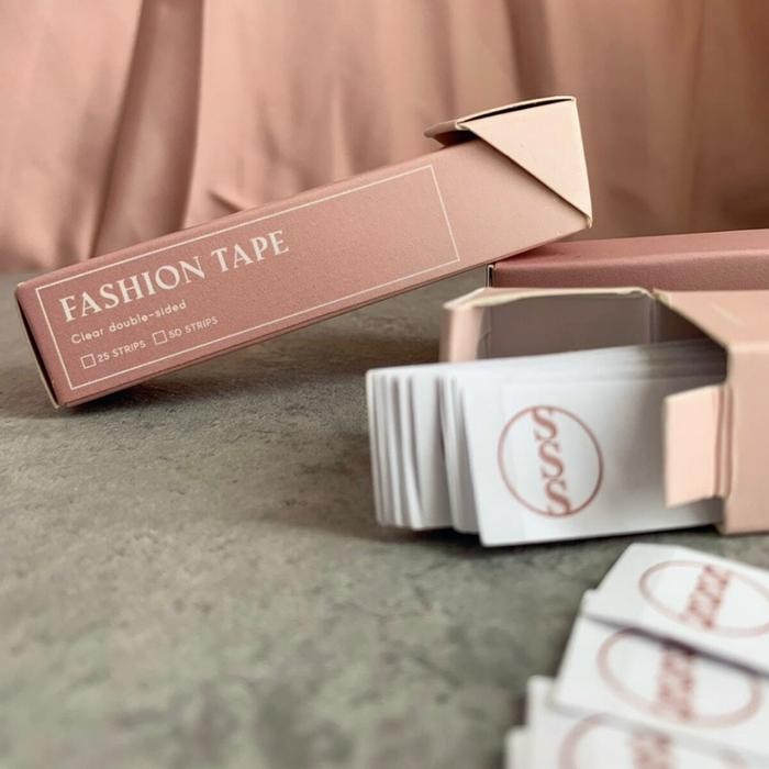 

Stok Baru SpringSummerStyle Fashion Tape 25 / 50 pcs Double Tip Baju Safety Tape Solatip