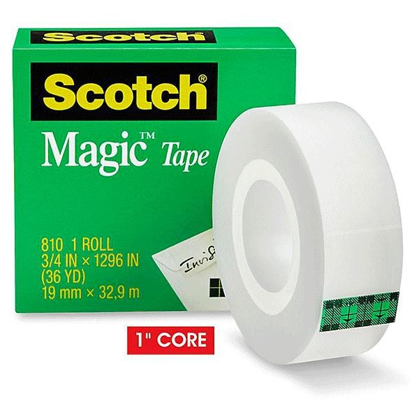 

Stok Baru 3M REFILL Scotch Magic Tape 810 19mm 19mm x 32.9m Murah Berkualitas