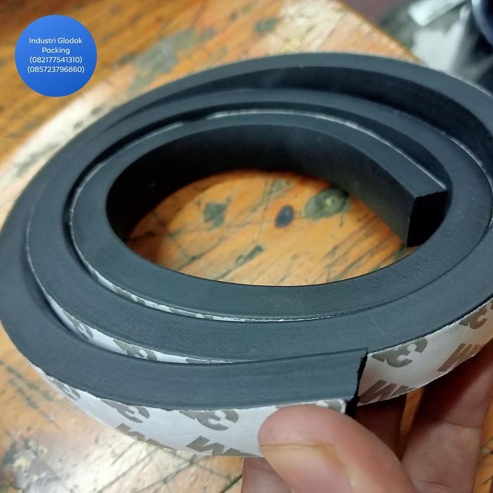 

Stok Baru karet kedap air - spon super double tape 10mm x 15mm x1mtr