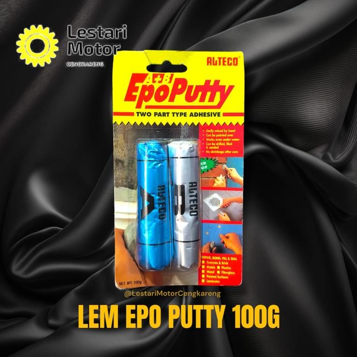 

Stok Baru LEM ALTECO EPO PUTTY 100 50 GRAM LEM EPOPUTTY LEM DODOL LEM SERBAGUNA
