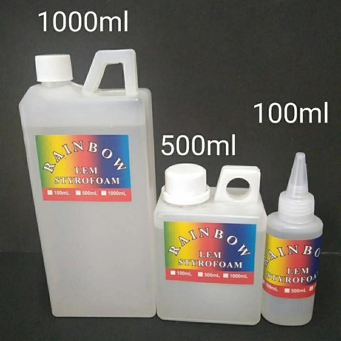 

Stok Baru Lem Khusus Styrofoam 500 Ml