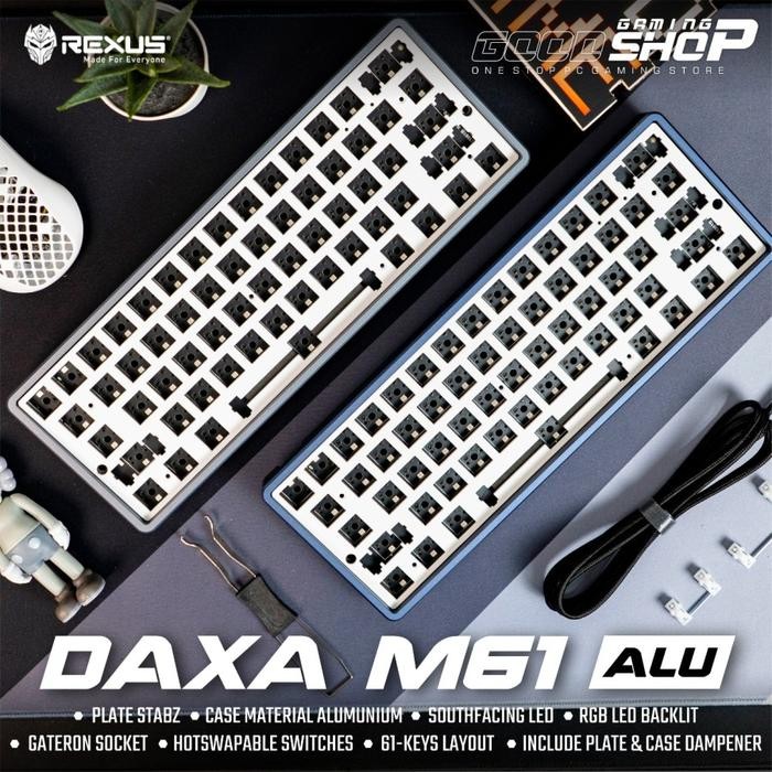 Rexus Daxa M61 Aluminium - Barebone